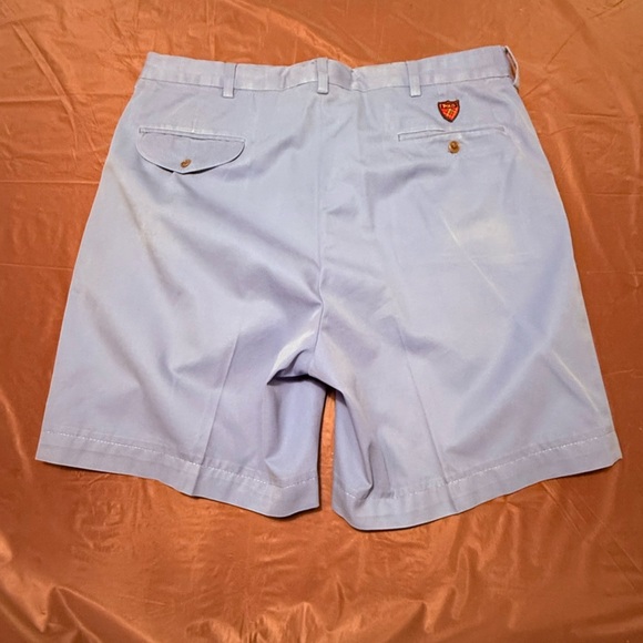 Polo Golf by Ralph Lauren Blue Pleat Front Golf Shorts Size 36 Waist MSRP$165 - Picture 4 of 9